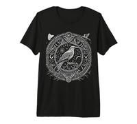 Odins Rabe Odin's Raven Wikinger Midgard Thor Walhalla Premium T-Shirt