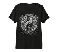 Odins Rabe Odin's Raven Wikinger Midgard Thor Walhalla Premium T-Shirt