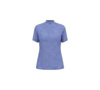 odlo ascent chill tec damen polo shirt blau L