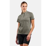 Odlo Damen Ascent Chilltec Polo T-Shirt (Größe L, gruen)