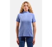 Odlo Ascent Chilltec Poloshirt für Damen - Wandern - blau, S