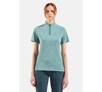 Odlo Ascent Chilltec Poloshirt für Damen - Wandern - grün, S