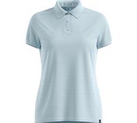 Odlo Damen Ascent Natural Polo T-Shirt (Größe S, blau)