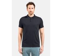 Ascent Poloshirt Naturfaser Herren-Black-M
