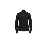 odlo berra damen pullover mit 1 2 reisverschluss schwarz