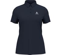 Odlo Cardada Damen Polo-Shirt | Funktionsshirt für Wandern & Outdoor, Schnelltrocknend, Base Layer Sommer, Bergsport, Regular Fit