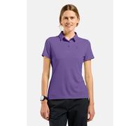 Odlo Cardada Poloshirt für Damen - Wandern, Casual Comfort - lila, 3XL