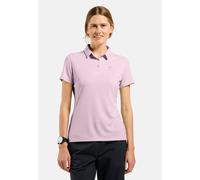 Odlo Cardada Kurzarm-poloshirt XS Hyper Pink