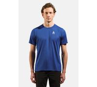 Odlo Cardada T-Shirt für Herren - Wandern, Casual Comfort - blau, S