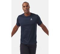 Odlo Herren Cardada Crew Neck T-Shirt (Größe XL, blau)