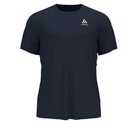 Odlo Cardada Wandershirt Herren Kurzarm | Funktionsshirt mit Mini-Jacquard, Feuchtigkeitsmanagement, ZeroScent-Technologie, Regular Fit, Schnelltrocknend