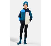 Odlo Classic Fleece Hoody Hoodie Full-Zip für Kinder - Wandern, Ski & Snow - marineblau, 140