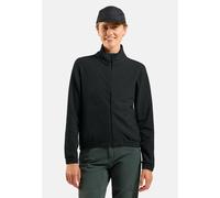 Odlo Classic Fleece Mid Layer Full-Zip für Damen, S, schwarz