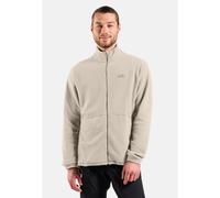 Odlo Classic Fleece Mid Layer Full-Zip für Herren, XL, beige