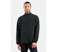 Odlo Classic Fleece Mid Layer Full-Zip für Herren, XL, schwarz