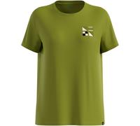 Odlo Cotton Blend Kurzarm-t-shirt M Guacamole