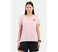 Odlo Damen Cotton Blend Odlo Flags T-Shirt (Größe XL, rosa)