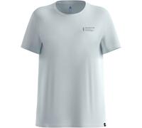 Odlo Damen Cotton Blend Unlimited T-Shirt (Größe M, grau)
