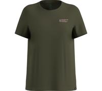 Odlo Cotton Blend Unlimited Kurzarm-t-shirt XS Deep Depths