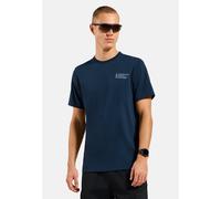 Odlo Herren Cotton Blend Unlimited T-Shirt (Größe S, blau)