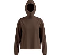 Odlo - Women's Mid Layer Hoody Cubic - Funktionsshirt, Gr. XL, braun (BrownGranite)