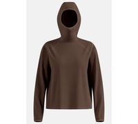 Odlo Cubic Hoodie für Damen - Wandern, Training - braun, S
