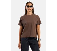 Odlo Cubic T-Shirt für Damen - Wandern, Casual Comfort - braun, S