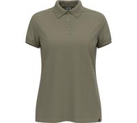Odlo Ascent Natural Kurzarm-poloshirt L Vetiver