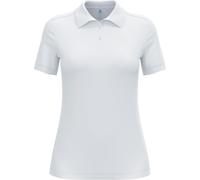 Odlo Wandershirt Damen F-Dry I Funktionsshirt Wandern Atmungsaktiv I Polo Shirt