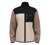 Odlo Damen Fleece Pullover Essential High Pile Blocked 542901-60305 M Black - Cinder