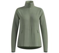 Odlo Damen Grid Fleece Midlayer Full Zip grün S