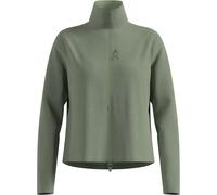 Odlo Damen Grid Fleece Pullover (Größe M, oliv)