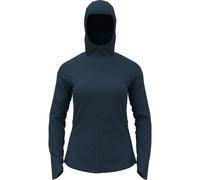 ODLO Damen Kapuzensweat Mid layer hoody full zip ASCEN (542671) XL blue wing teal