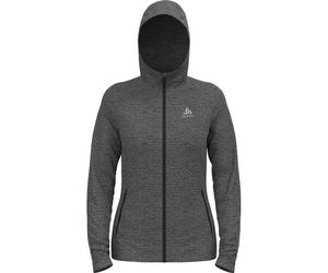ODLO Damen Kapuzensweat Mid layer hoody full zip TENCI (542761) M dark grey melange