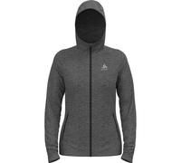 ODLO Damen Kapuzensweat Mid layer hoody full zip TENCI (542761) S dark grey melange