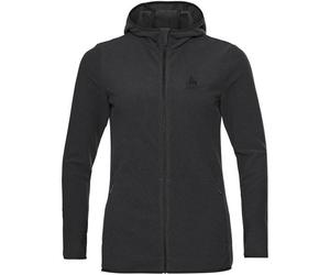 ODLO Damen Kapuzensweat ROY (542181) S shale grey - black stripes