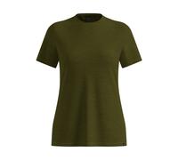 Odlo Damen Merino Tencel Plain T-Shirt (Größe L, oliv)