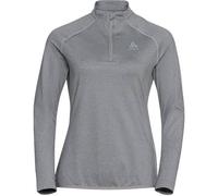 ODLO Damen Midlayer "Carve Light Midlayer 1/2 Zip W" (541791) XL grey melange