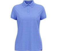 Odlo Ascent Natural Polo Shirt S/S Damen Poloshirt blau L