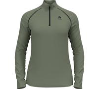 ODLO Damen Pullover Mid layer 1/2 zip RIGI (542591) L matte green