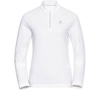 ODLO Damen Pullover Mid layer 1/2 zip RIGI (542591) XS white