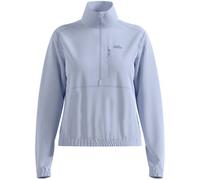 Klassischer Essentials Multisport Mid Layer aus Fleece mit Halbreissverschluss, Damen - Odlo 21073 Blue heron L