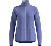 Odlo The Essentials Grid Fleece Full-zip Multisport Mid Layer blue heron melange (21076) L