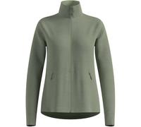 Odlo Grid Fleece Mid Layer Full-Zip für Damen - Wandern, Ski & Snow - grün, L