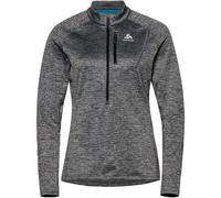 ODLO Damen Rolli Mid layer 1/2 zip TENCIA (542551) S dark grey melange