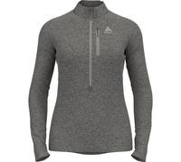 ODLO Damen Rolli Mid layer 1/2 zip TENCIA (542551) XL silver cloud melange