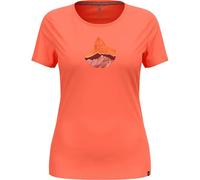 ODLO Damen Shirt F-DRY MOUNTAIN (554601) XL Living Coral