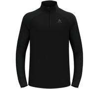 Odlo Essential Ceramiwarm 1/2 Zip Herren Rollkragenpullover, schwarz M