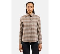 Odlo Essential Langarmhemd für Damen - Wandern - beige, XS