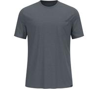 Odlo T-Shirt Essential Natural Tee Herren Kurzarm Funktionsshirt Grau Melange S